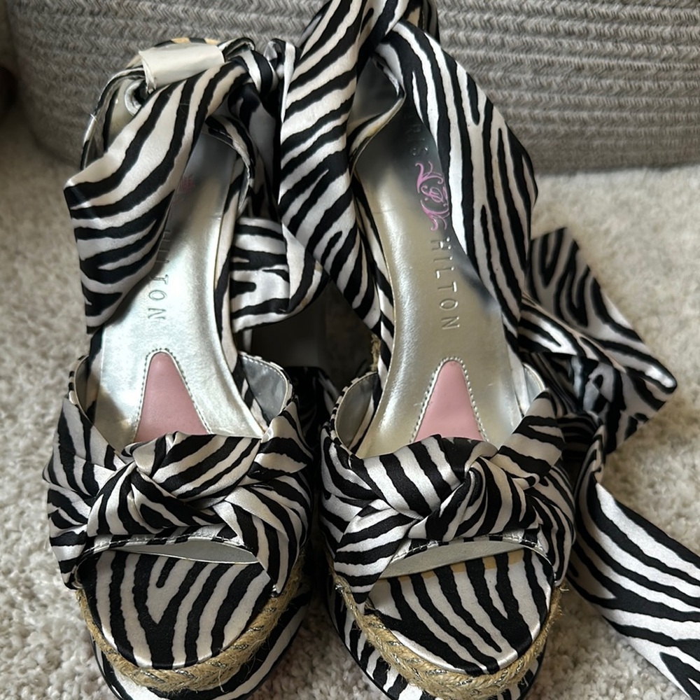 Stylish Zebra Print Women's Shoes